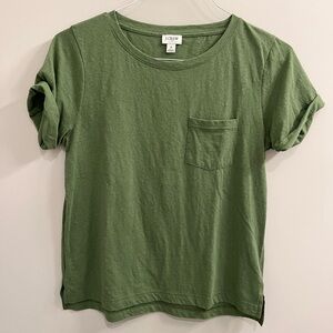 J.Crew Classic Green T-Shirt